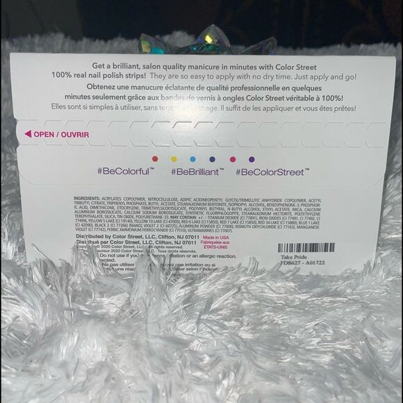 Color Street | Take Pride shimmering holographic shade with rainbows. - Picture 5 of 9